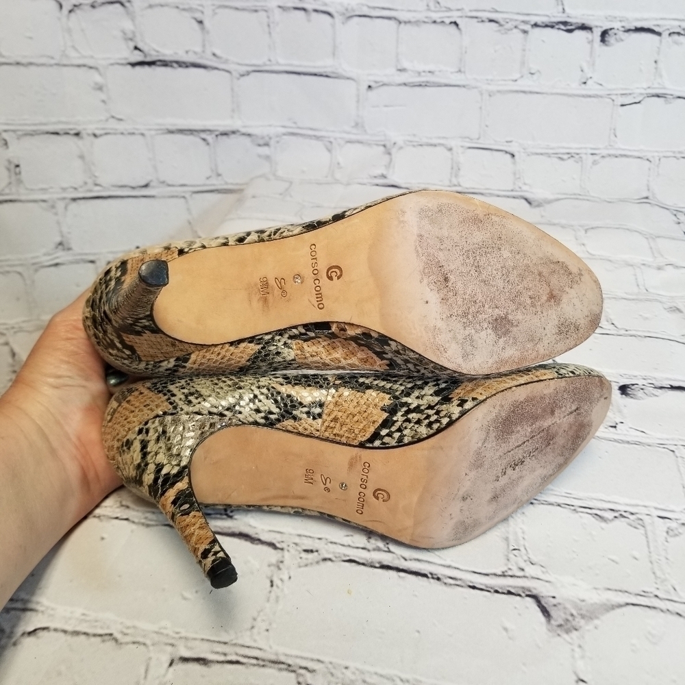 Corso Como snakeprint heels pumps - Picture 11 of 11